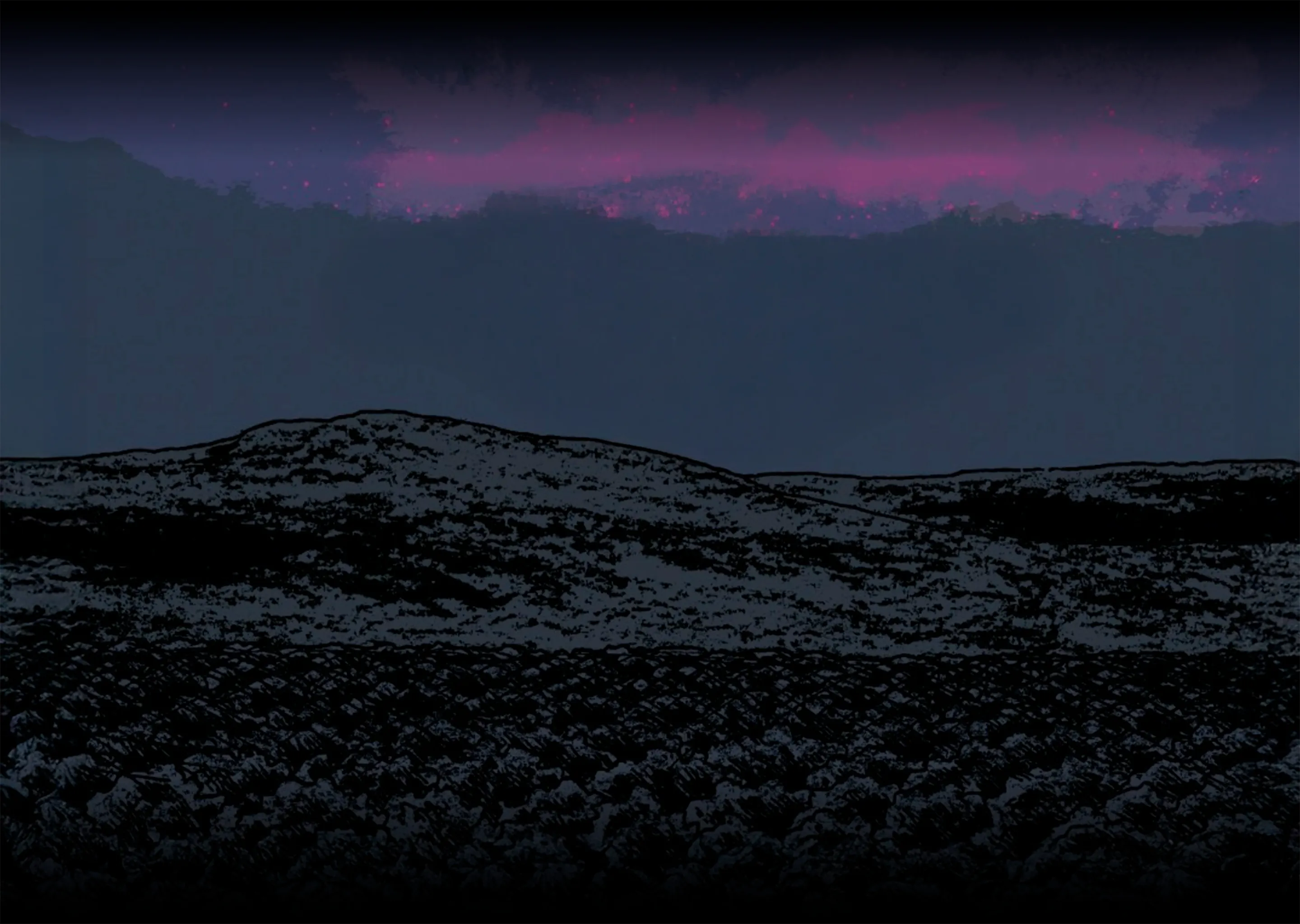 paysage orageux