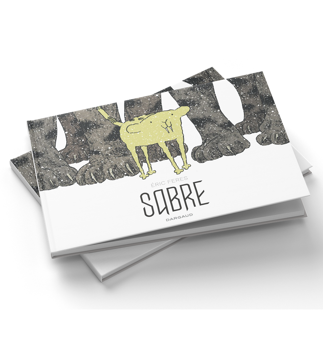 mockup du livre sabre